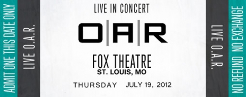07/19/12 Fox Theatre