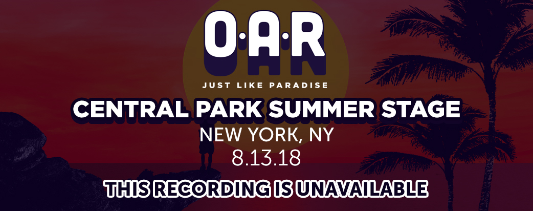 08/13/18 Central Park Summer Stage